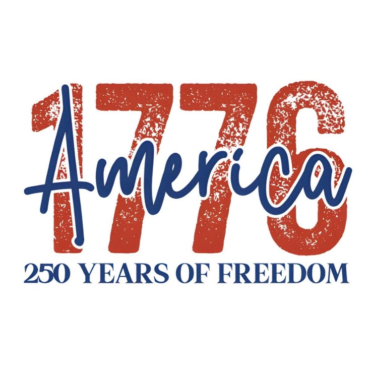 Comfort Color Tee-America 1776 250 years of freedom
