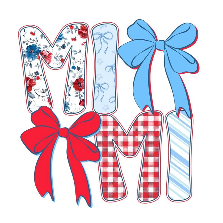 Comfort Colors Tee-MiMi Preppy Bow