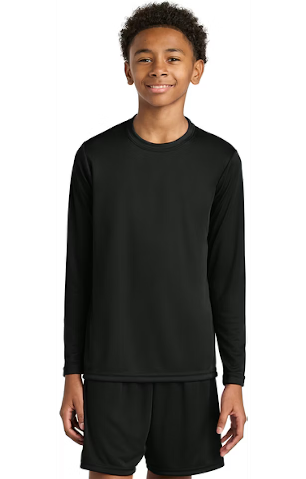 Youth Black Imagine Manatees Baseball TShirt