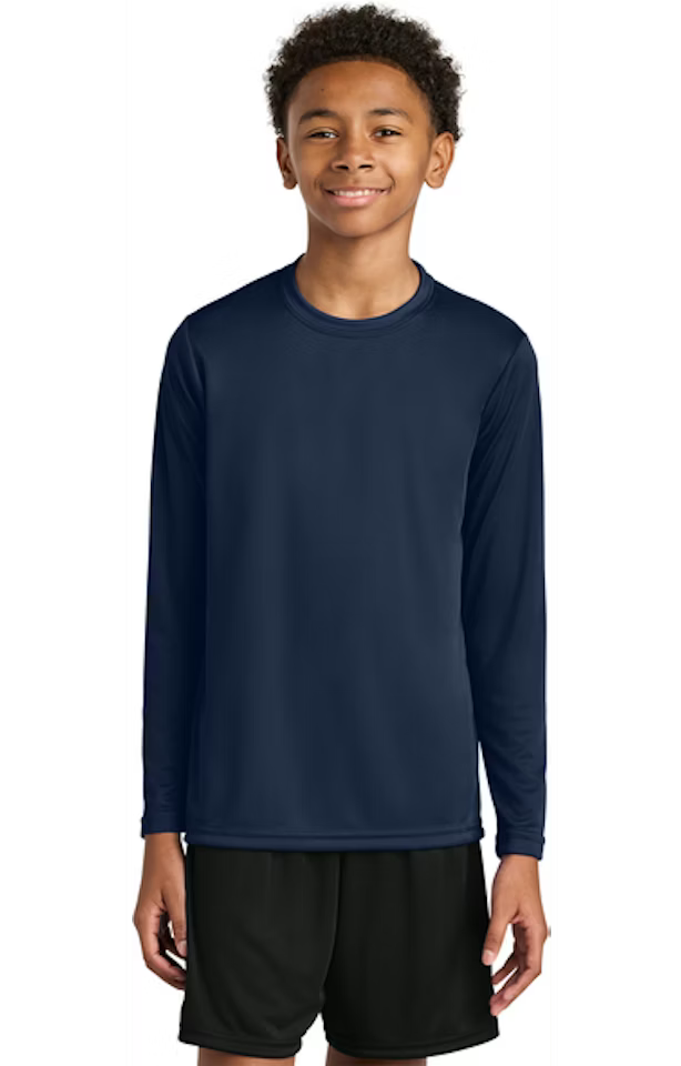 Youth Black Imagine Manatees Baseball TShirt