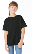 Youth Black Imagine Manatees Baseball TShirt