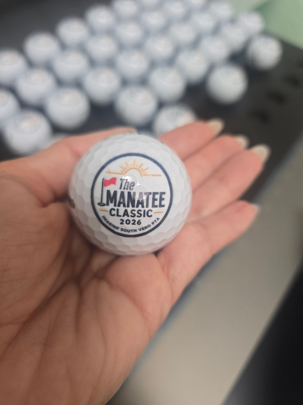 Golfballs Custom printed             (1 dozen)