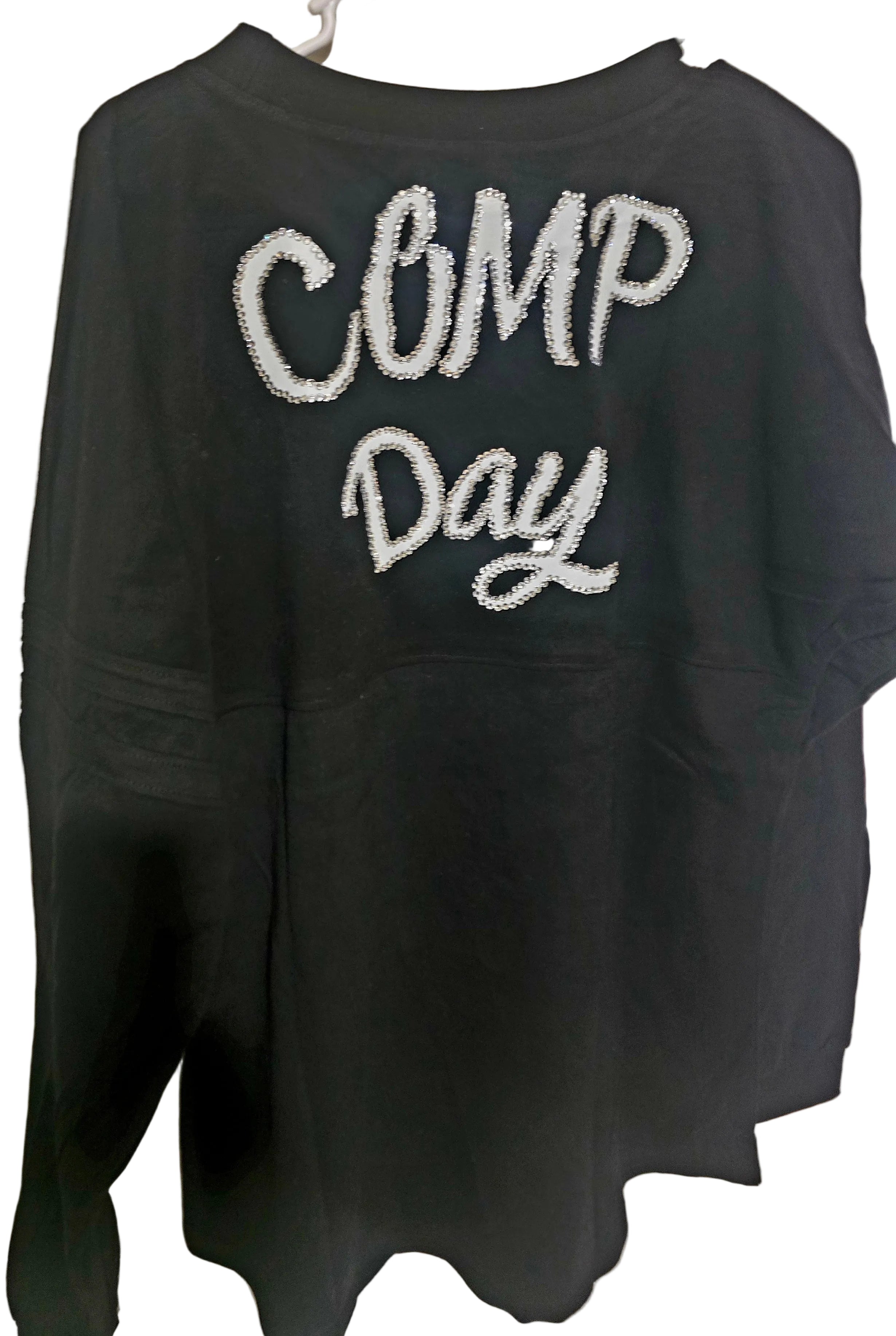 Custom Rhinestone CompDay or Hit Zero Cheer Shirts