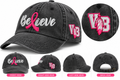 Believe VB Breast Cancer Awareness hat