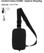 Comfort Color Crossbody Bag