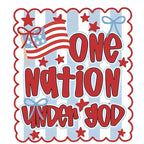 Comfort Colors Tee- One Nation Under GOD