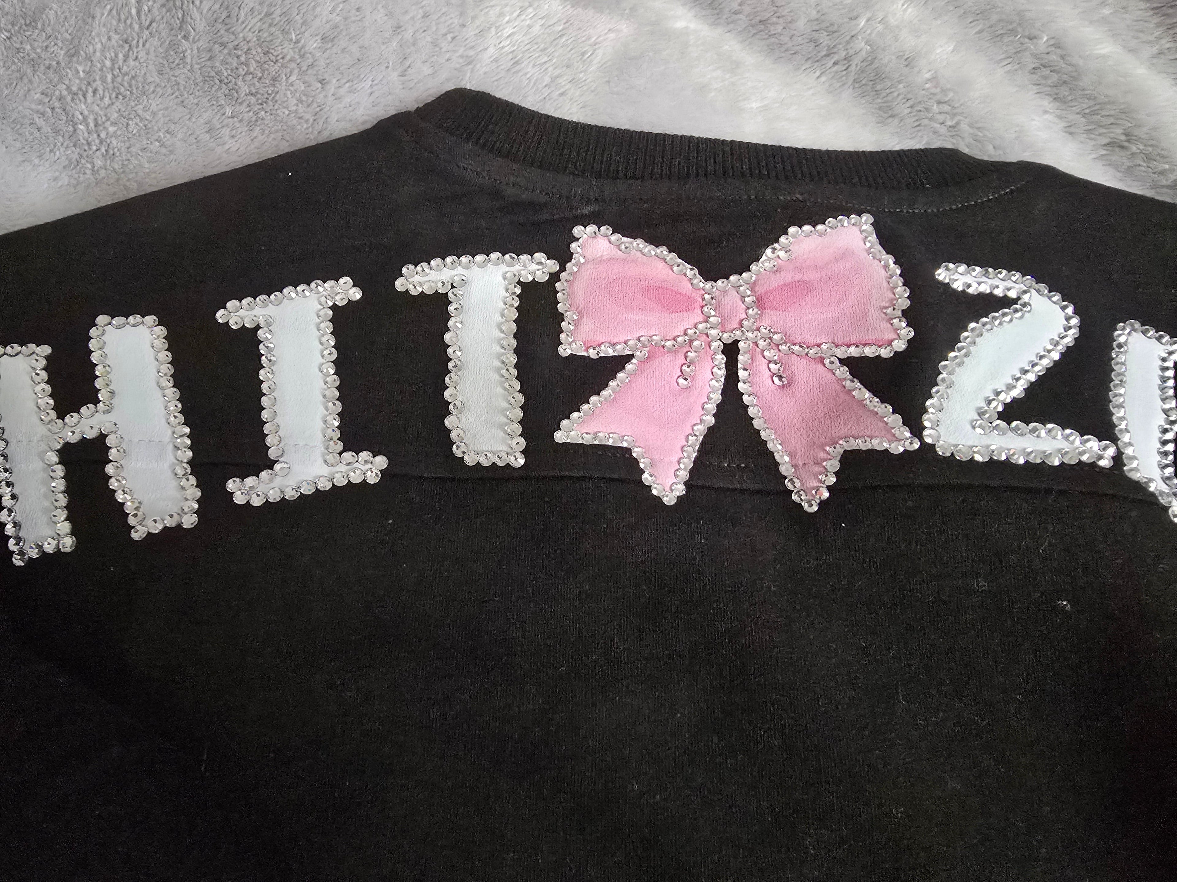 Custom Rhinestone CompDay or Hit Zero Cheer Shirts