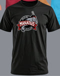 Adult Black Imagine Manatees Roster T-Shirt