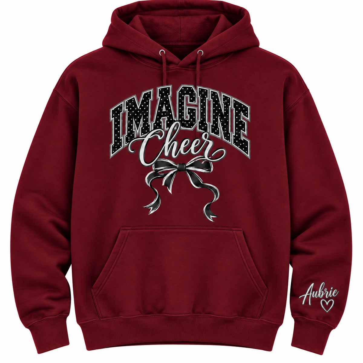 Imagine Middle School Maroon Hoodie