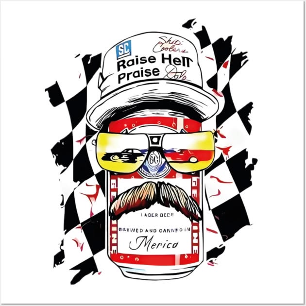 Comfort Colors Tee- Raised Hell Praise Dale 'Merica
