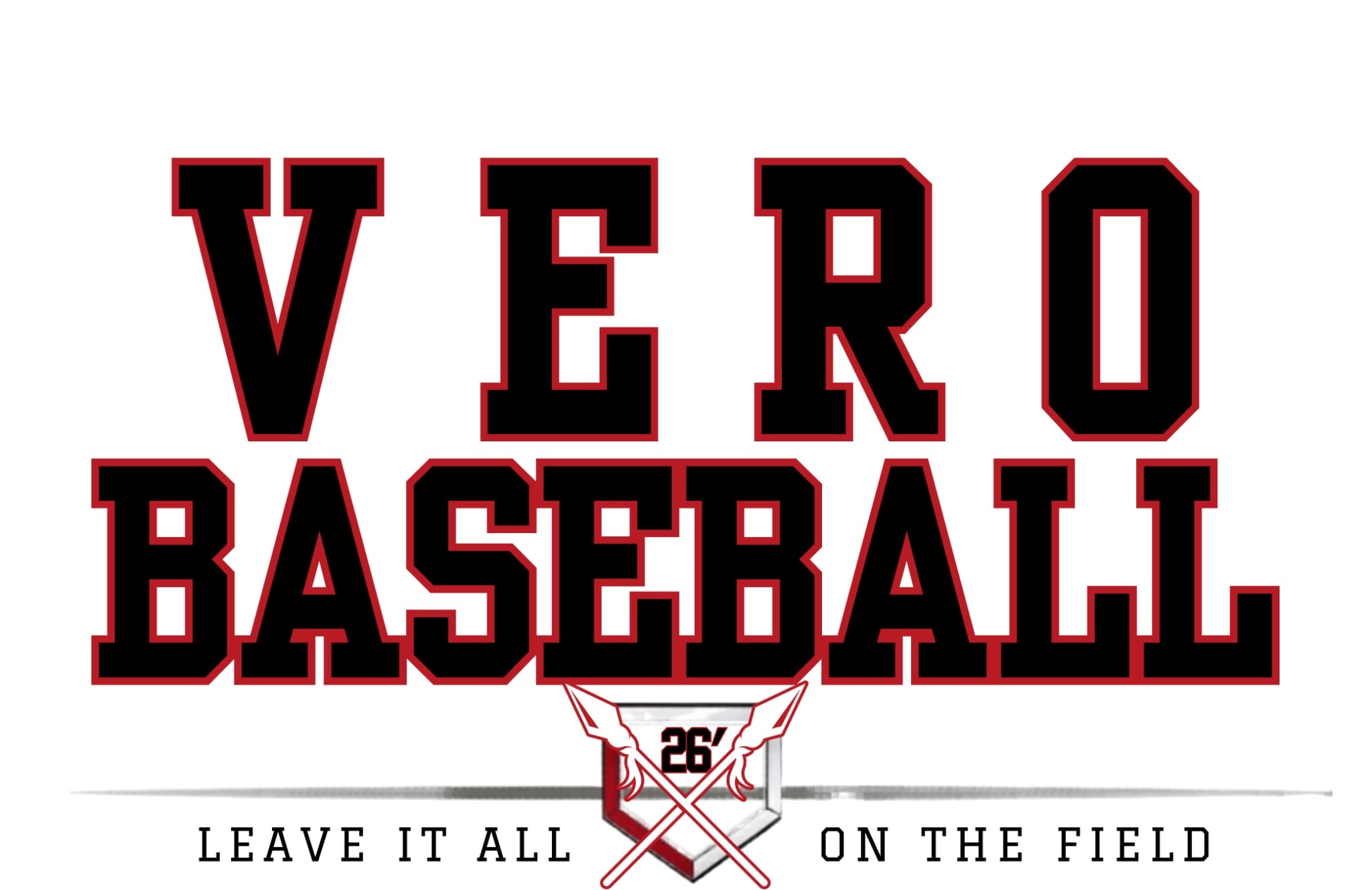 Limited Edition Final 4 Vero Baseball Tee(50% of Sales go back to the Diamond Club)