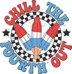 Comfort Colors Tee- Chill the 4th Out