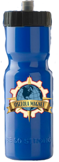 Plastic water bottle