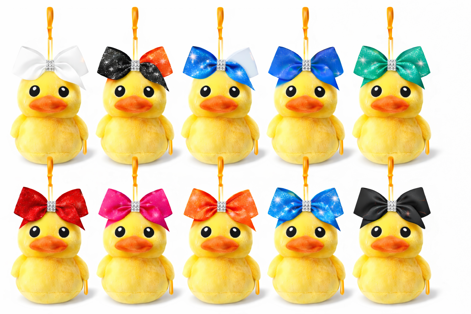 4inch Plush Duck Keychain