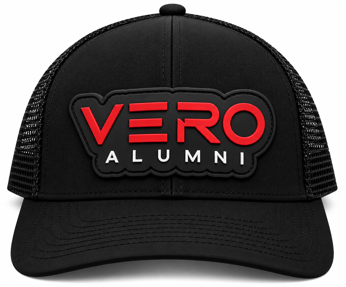 Vero Alumni Rubber patch Trucker Hat