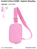 Comfort Color Crossbody Bag