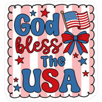 Comfort Colors Tee- God Bless the USA