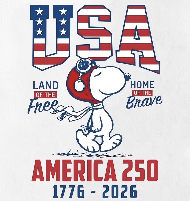 Comfort Colors Tee- USA Snoopy